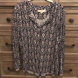 Loft floral blouse